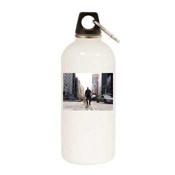 Will Smith White Water Bottle With Carabiner