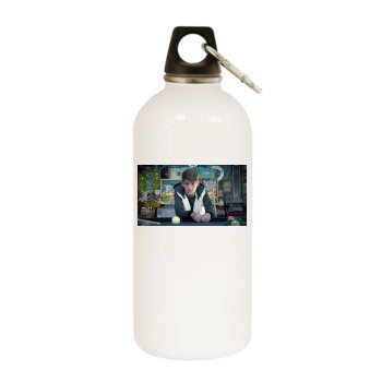 MattyBRaps White Water Bottle With Carabiner