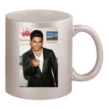 Wilmer Valderrama 11oz Metallic Silver Mug