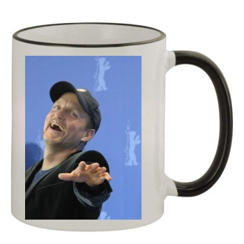 Woody Harrelson 11oz Colored Rim & Handle Mug