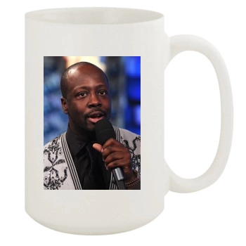 Wyclef Jean 15oz White Mug