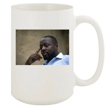 Wyclef Jean 15oz White Mug