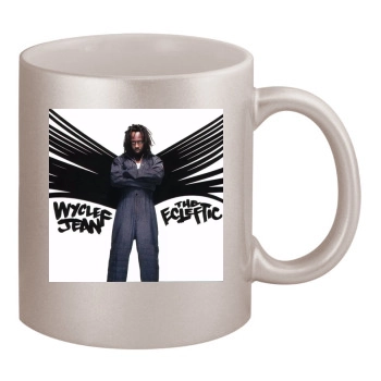 Wyclef Jean 11oz Metallic Silver Mug