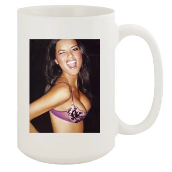 Adriana Lima 15oz White Mug