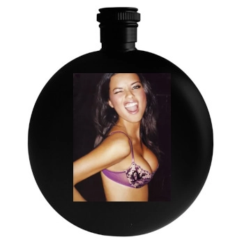 Adriana Lima Round Flask