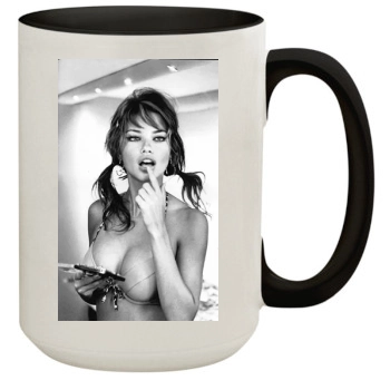 Adriana Lima 15oz Colored Inner & Handle Mug