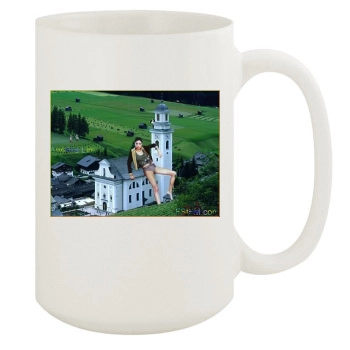 Adriana Lima 15oz White Mug