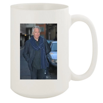 Alan Rickman 15oz White Mug