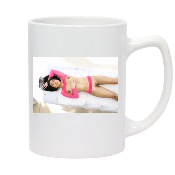 Jade Kush 14oz White Statesman Mug