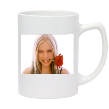 Avril Lavigne 14oz White Statesman Mug