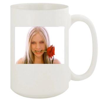 Avril Lavigne 15oz White Mug