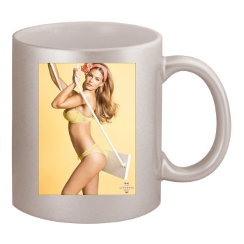 Bar Refaeli 11oz Metallic Silver Mug