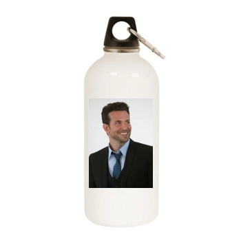 Bradley Cooper White Water Bottle With Carabiner