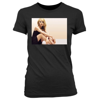 Brittany Murphy Women's Junior Cut Crewneck T-Shirt