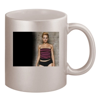 Brittany Murphy 11oz Metallic Silver Mug