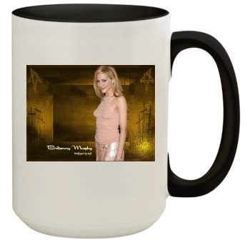 Brittany Murphy 15oz Colored Inner & Handle Mug