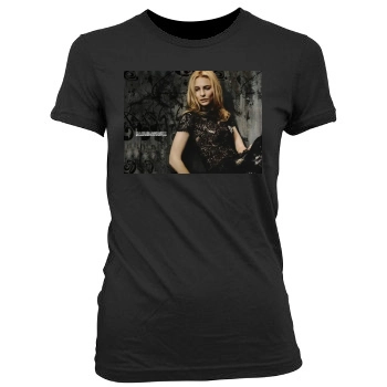 Cate Blanchett Women's Junior Cut Crewneck T-Shirt