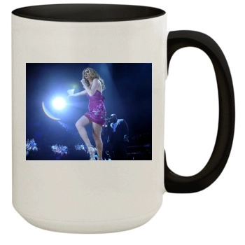 Celine Dion 15oz Colored Inner & Handle Mug