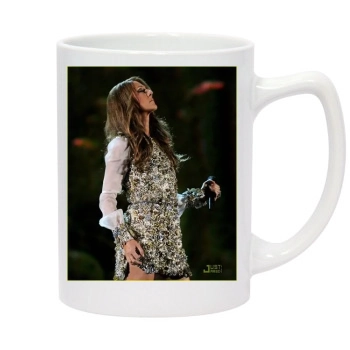 Celine Dion 14oz White Statesman Mug