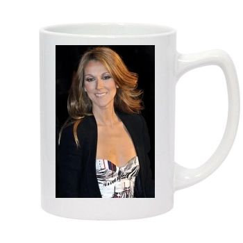 Celine Dion 14oz White Statesman Mug