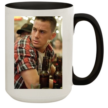 Channing Tatum 15oz Colored Inner & Handle Mug