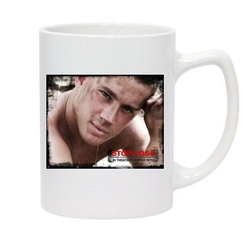 Channing Tatum 14oz White Statesman Mug