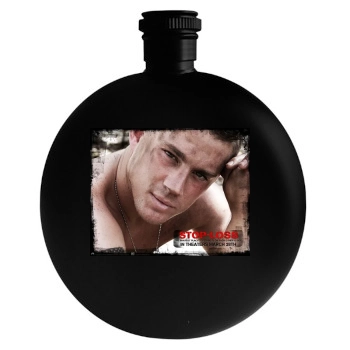 Channing Tatum Round Flask