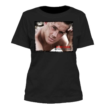 Channing Tatum Women's Cut T-Shirt