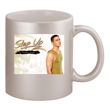 Channing Tatum 11oz Metallic Silver Mug