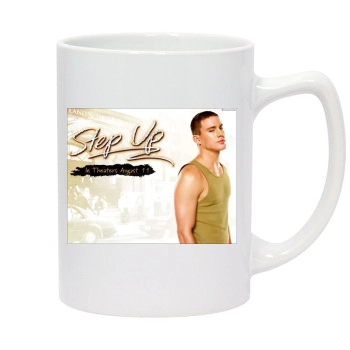 Channing Tatum 14oz White Statesman Mug