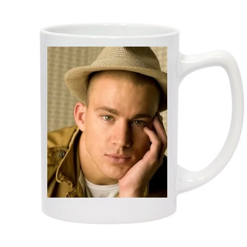 Channing Tatum 14oz White Statesman Mug