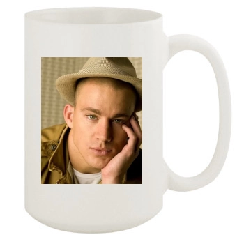 Channing Tatum 15oz White Mug