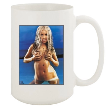 Christina Aguilera 15oz White Mug