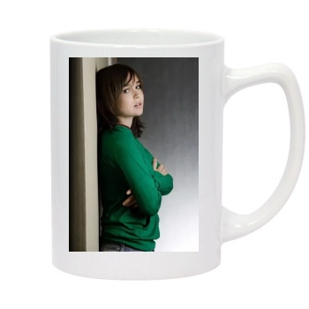 Ellen Page 14oz White Statesman Mug