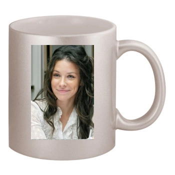 Evangeline Lilly 11oz Metallic Silver Mug