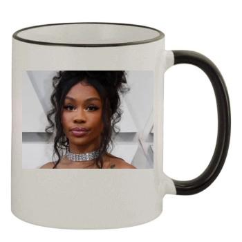 SZA 11oz Colored Rim & Handle Mug