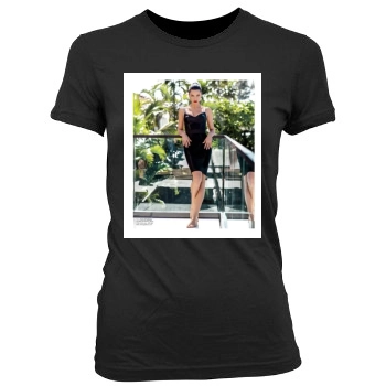 Adriana Lima Women's Junior Cut Crewneck T-Shirt