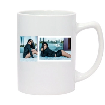 Adriana Lima 14oz White Statesman Mug