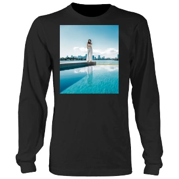 Adriana Lima Men's Heavy Long Sleeve TShirt