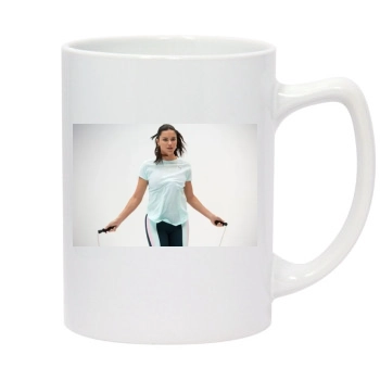 Adriana Lima 14oz White Statesman Mug