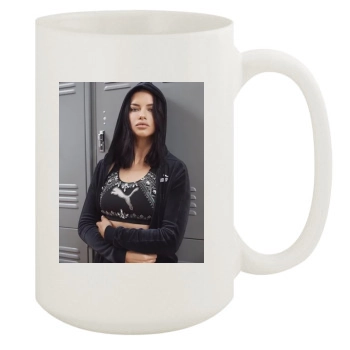 Adriana Lima 15oz White Mug