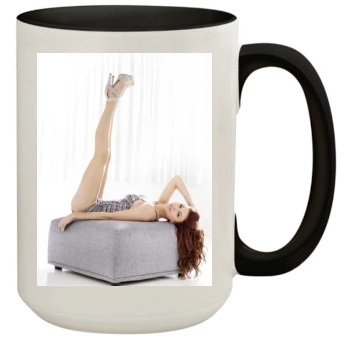 Adriana Lima 15oz Colored Inner & Handle Mug