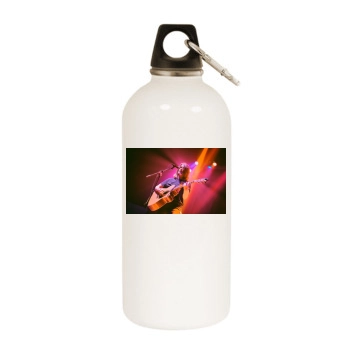 Jenny Owen Youngs White Water Bottle With Carabiner
