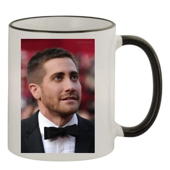 Jake Gyllenhaal 11oz Colored Rim & Handle Mug