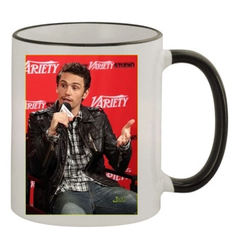 James Franco 11oz Colored Rim & Handle Mug