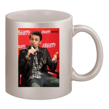 James Franco 11oz Metallic Silver Mug