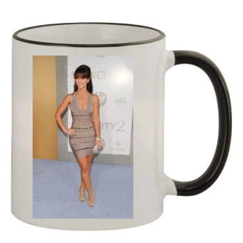 Jennifer Love Hewitt 11oz Colored Rim & Handle Mug