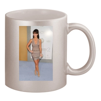 Jennifer Love Hewitt 11oz Metallic Silver Mug