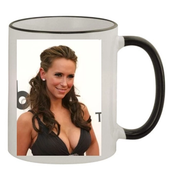 Jennifer Love Hewitt 11oz Colored Rim & Handle Mug