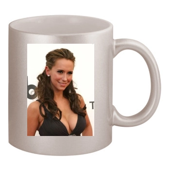 Jennifer Love Hewitt 11oz Metallic Silver Mug